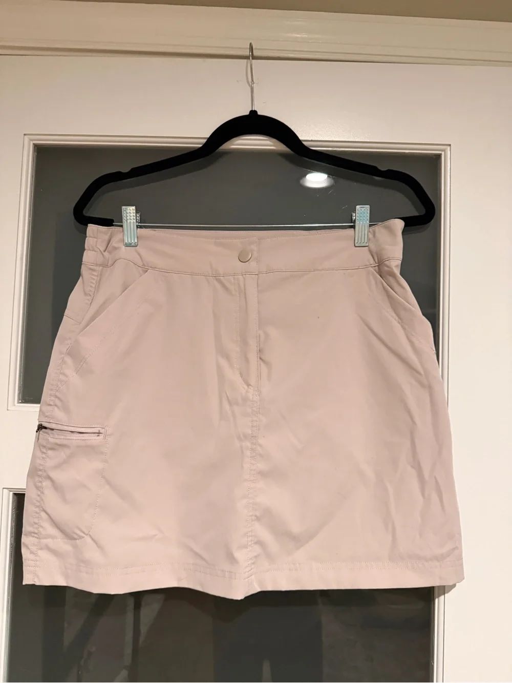 32 Degrees Cool Women’s Performance Skort – Size Medium – Light Beige/Tan